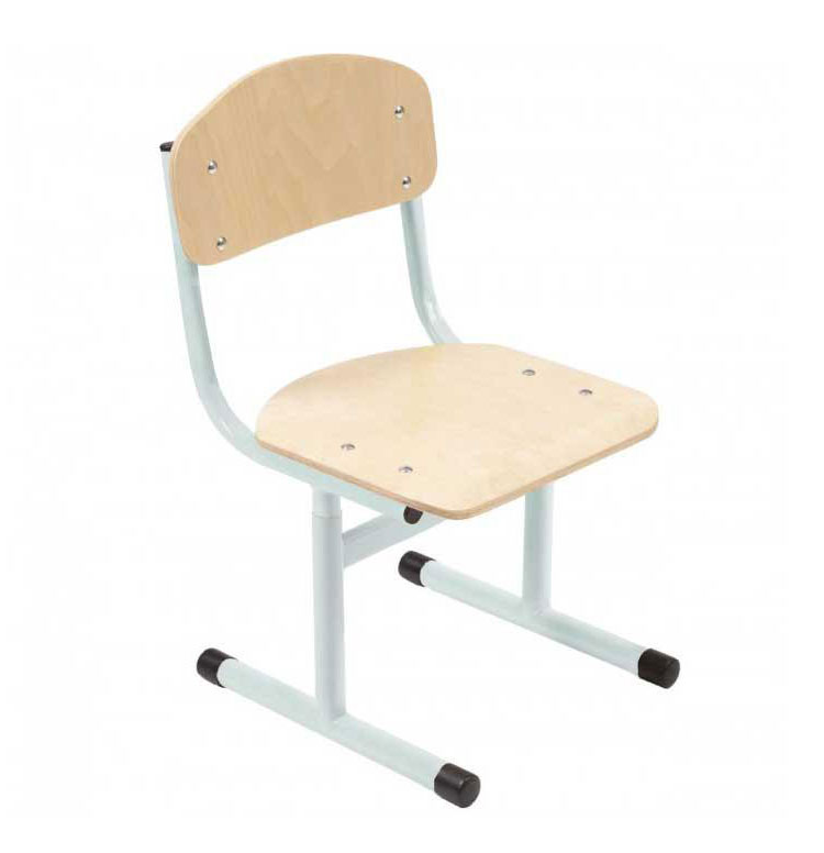 Стілець дитячий Т-подібний на круглій трубі, регулюється на ростові групи №1-3 (ЛЕОНТЕК) (91290)